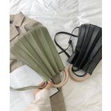 冬新作 ウッドハンドルプリーツバッグ バッグ | LOVERS | 詳細画像9 