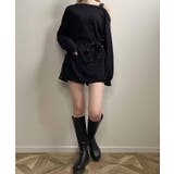 ベージュ | 冬新作 ワンショルドッキングチュニック トップス | LOVERS