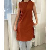 冬新作 ベルト付き細リブスリットチュニック シンプル | LOVERS | 詳細画像10