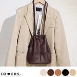春新作 エコレザー巾着バッグ バッグ | LOVERS | 詳細画像1 