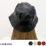 春新作 フェイクレザー バケットハット | LOVERS | 詳細画像1 