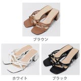 冬新作 スクエアトゥヒールサンダル シンプル | LOVERS | 詳細画像16