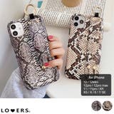 冬新作 パイソン柄 ベルト付き | LOVERS | 詳細画像1