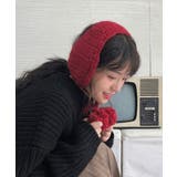 春新作 ボンボン付き ニット耳あて | LOVERS | 詳細画像4 