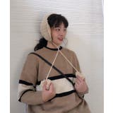 春新作 ボンボン付き ニット耳あて | LOVERS | 詳細画像6 