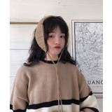 春新作 ボンボン付き ニット耳あて | LOVERS | 詳細画像10 