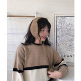 春新作 ボンボン付き ニット耳あて | LOVERS | 詳細画像11 