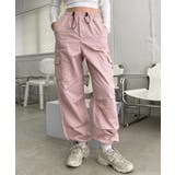 ピンク | 冬新作 バルーンシルエット イージーカーゴパンツ | LOVERS