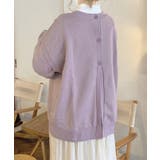 冬新作 2way 裏毛スウェットカーディガン | LOVERS | 詳細画像4 