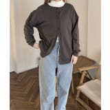 冬新作 2way 裏毛スウェットカーディガン | LOVERS | 詳細画像11 