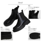 冬新作 厚底サイドゴアブーツ 靴 | LOVERS | 詳細画像4 