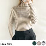 夏新作 タートルネック ボーダー | LOVERS | 詳細画像1