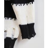 冬新作 ダメージ加工 ボーダー | LOVERS | 詳細画像13