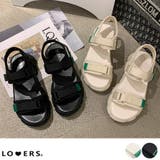 春新作 厚底 ダッドスポーツサンダル | LOVERS | 詳細画像1