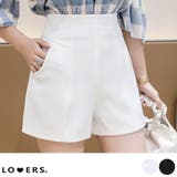 冬新作 ハイウエスト タックショートパンツ | LOVERS | 詳細画像1 