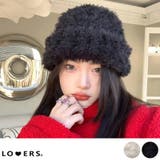 春新作 シャギーニット帽子 ビーニー | LOVERS | 詳細画像1
