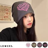 冬新作 英字ハート型 ビーニー | LOVERS | 詳細画像1 
