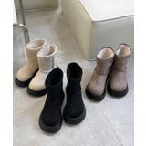 春新作 厚底 ムートンブーツ | LOVERS | 詳細画像3