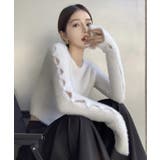 冬新作 クロップド丈 袖ボタン | LOVERS | 詳細画像10