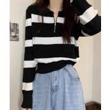 冬新作 ハーフジップ ボーダー | LOVERS | 詳細画像12 