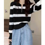 冬新作 ハーフジップ ボーダー | LOVERS | 詳細画像14 