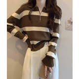 冬新作 ハーフジップ ボーダー | LOVERS | 詳細画像21 