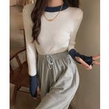 冬新作 フィンガーホール 配色 | LOVERS | 詳細画像13