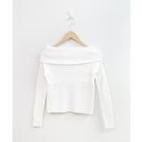 冬新作 オフショルダー リブニットトップス | LOVERS | 詳細画像13