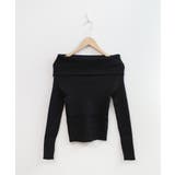 冬新作 オフショルダー リブニットトップス | LOVERS | 詳細画像14