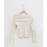 冬新作 オフショルダー リブニットトップス | LOVERS | 詳細画像16