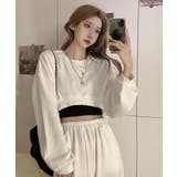 冬新作 ショート丈 スウェット | LOVERS | 詳細画像9 