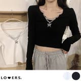 冬新作 バタフライチャーム付き ショート丈 | LOVERS | 詳細画像1