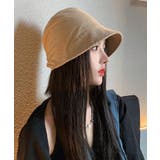 ベージュ | 春新作 つば広 ワッフル | LOVERS