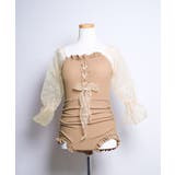 冬新作 シースルーパフスリーブ 長袖ワンピース水着 | LOVERS | 詳細画像9