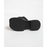 冬新作 クロスベルト 厚底サンダル | LOVERS | 詳細画像15 