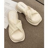 冬新作 クロスベルト 厚底サンダル | LOVERS | 詳細画像5 