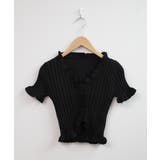 冬新作 フリルリブニット クロップド丈 | LOVERS | 詳細画像14