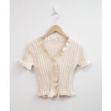 冬新作 フリルリブニット クロップド丈 | LOVERS | 詳細画像17