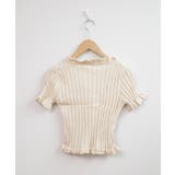 冬新作 フリルリブニット クロップド丈 | LOVERS | 詳細画像18