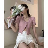 冬新作 フリルリブニット クロップド丈 | LOVERS | 詳細画像5