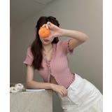 冬新作 フリルリブニット クロップド丈 | LOVERS | 詳細画像6