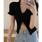 冬新作 フリルリブニット クロップド丈 | LOVERS | 詳細画像8