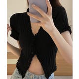 冬新作 フリルリブニット クロップド丈 | LOVERS | 詳細画像10