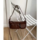 ブラウン | 冬新作 ダブルポケット ベルトショルダー | LOVERS