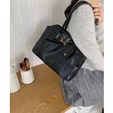 冬新作 ベルトデザイン PUレザートートバッグ | LOVERS | 詳細画像9 