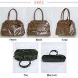 冬新作 ベルトデザイン PUレザートートバッグ | LOVERS | 詳細画像28 