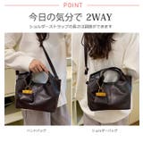 冬新作 ミニバッグチャーム付き PUレザー | LOVERS | 詳細画像3