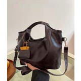 ブラウン | 冬新作 ミニバッグチャーム付き PUレザー | LOVERS