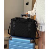 ブラック | 冬新作 キルティング キャリーオン | LOVERS