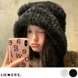 冬新作 耳付き シャギーニット | LOVERS | 詳細画像1 